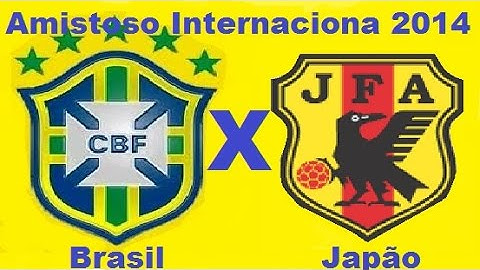 Brasil 4 x 0 Japão - Amistoso Internacional 14/10/2014 - Jogo Completo TV Globo