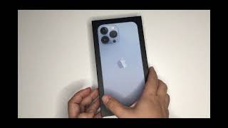 Unboxing Iphone 13 pro max
