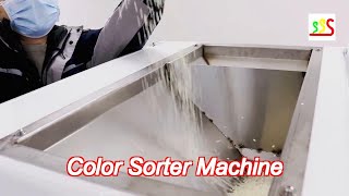 sss high effect  high output 5 chute  color sorter machine for maize/corn/ wheat/rice /beans/grains