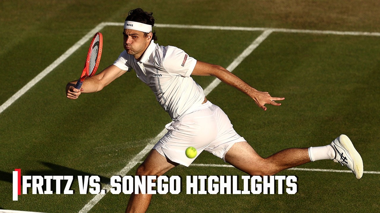 Third Round: Taylor Fritz vs. Lorenzo Sonego | Full Game Highlights | 2026 Wimbledon