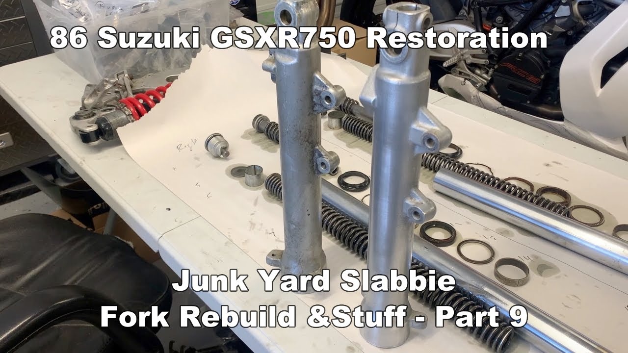 1986 Suzuki GSXR-750 Skoal Bandit - Restoration - part 9