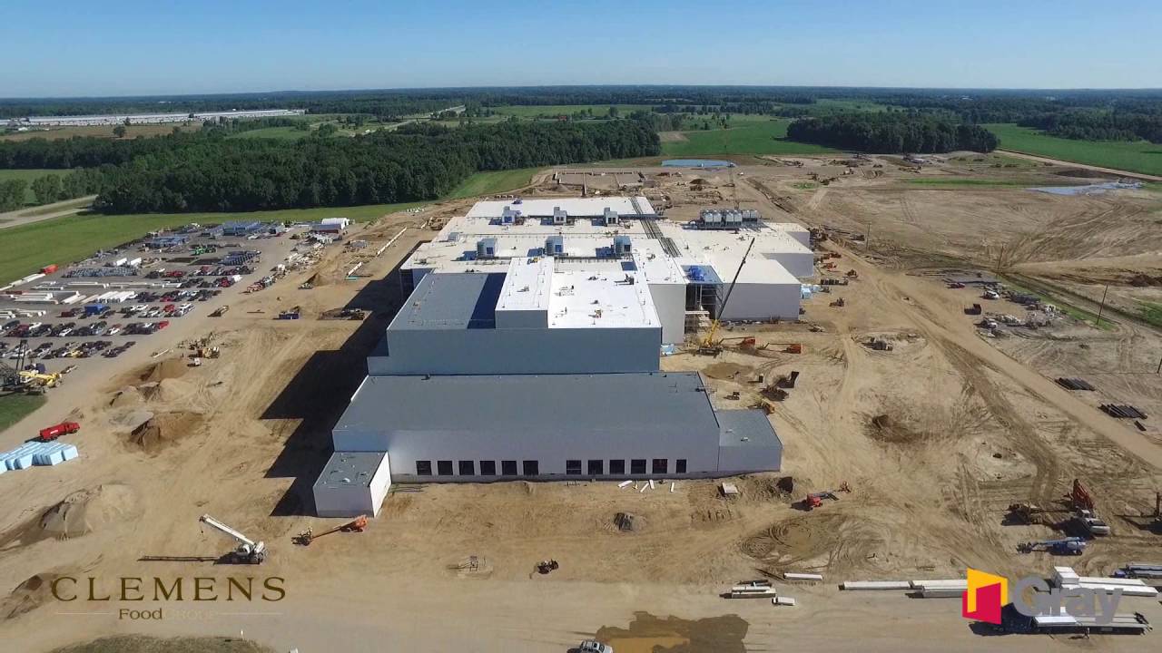 Clemens Food Group Coldwater, Mich. June 2016 Drone Footage YouTube