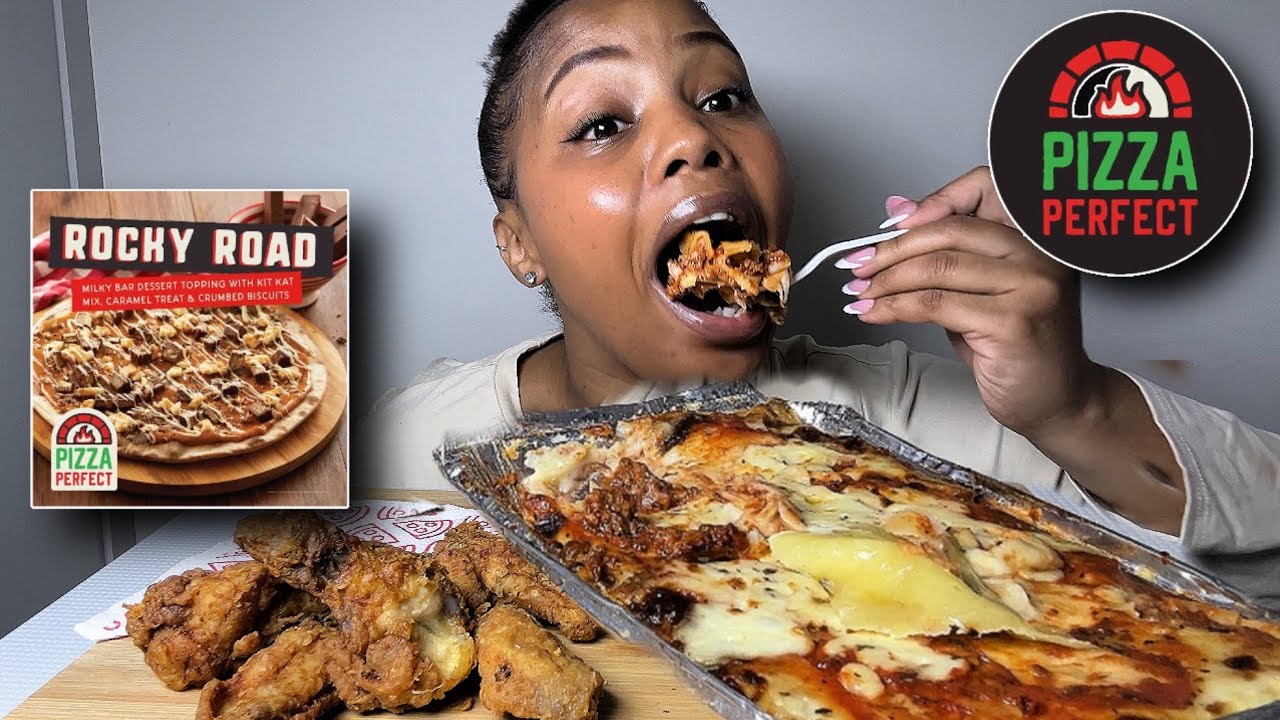 Давайте съедим идеальную пиццу✨😋|ЮЖНОАФРИКАНСКИЙ МУКБАНГ 🇿🇦🔥