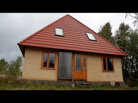 Екологічно-чистий будинок з саману будують на Житомирщині - Житомир.info