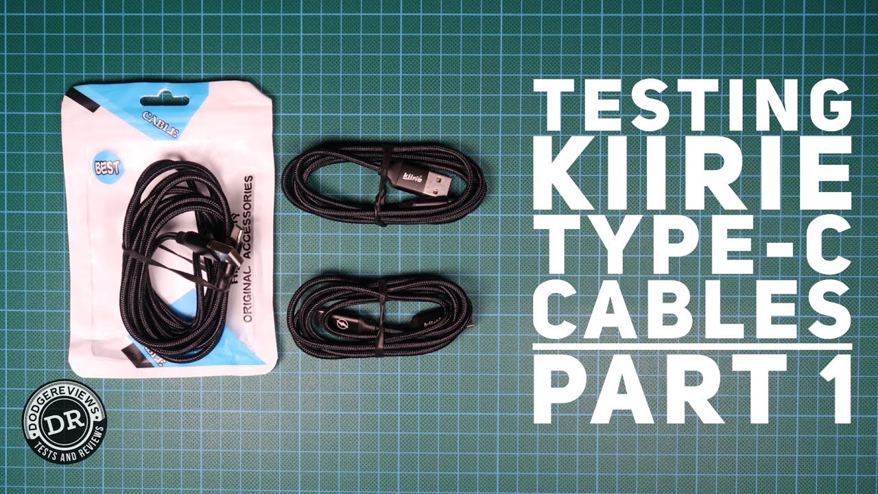 Viewer submission : Testing Kiirie Type-C cables part 1