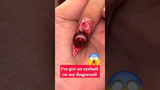Creepy-cute or just creepy? 👀💅🤭 #sfxnails #gorenails #nailinspo #eyeballnails #fyp