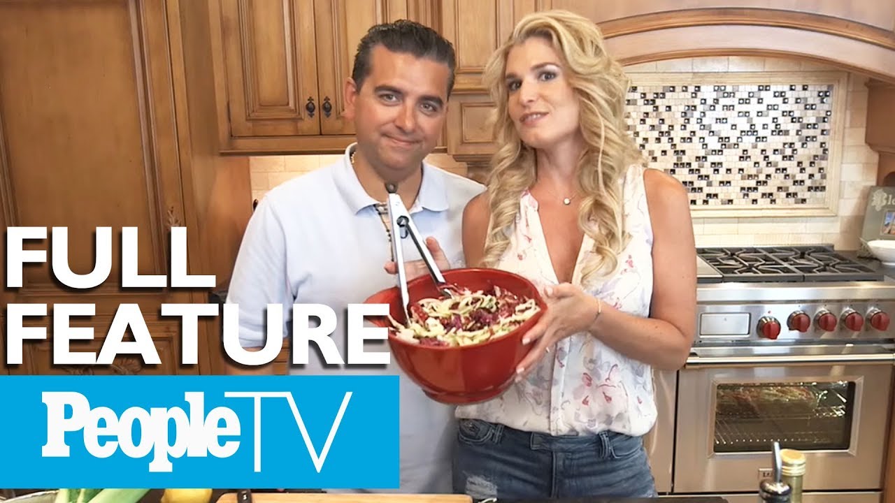⁣Buddy Valastro & Wife Lisa Cook Eggplant Parm & Bananas Foster, Tour Their Home & Kitche