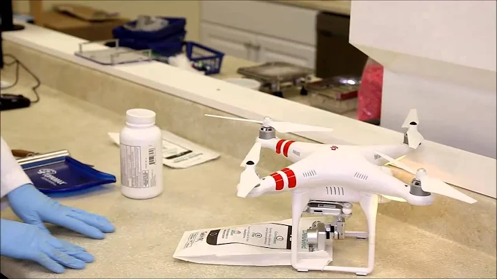 pharmacy delivered medications with a drone!