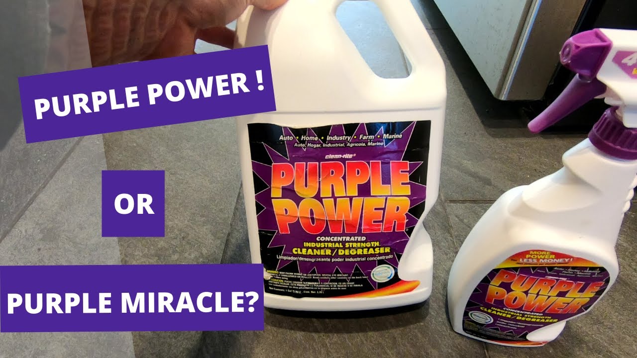 Clean - Rite Purple Power Industrial Strength Cleaner Degreaser