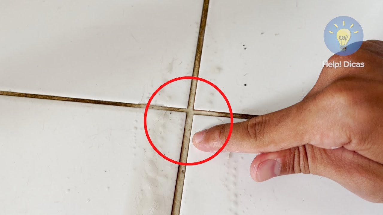 MISTURA PODEROSA para limpar REJUNTE ENCARDIDO sem fazer esforço!!