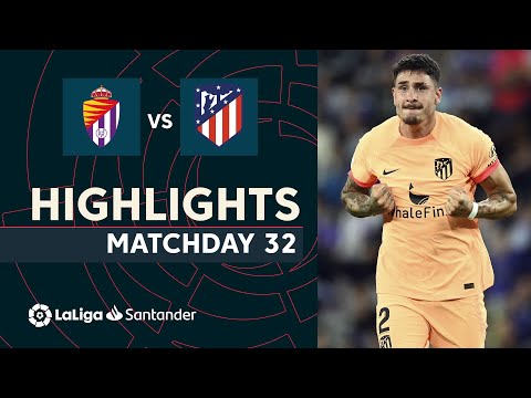 Resumen de Real Valladolid vs Atlético de Madrid (2-5)