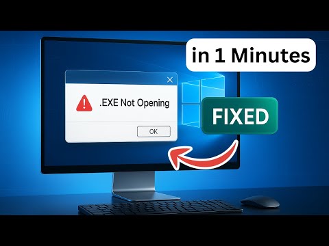 EXE-файл не открывается в Windows 10: решение (2025) — пошаговое руководство