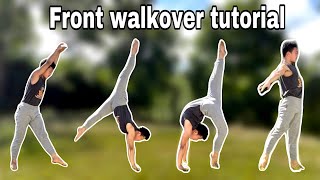 How To Do A Front Walkover