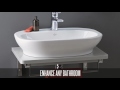 Softmood 60cm Oval Washbasin (BT056101)