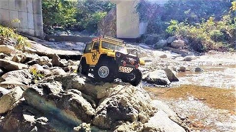 RC Car MST CFX Jeep Rubicon Autumm Trail Travel