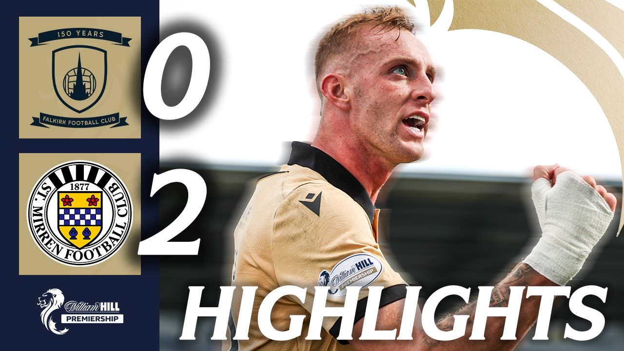Falkirk FC 0–2 St. Mirren full highlights