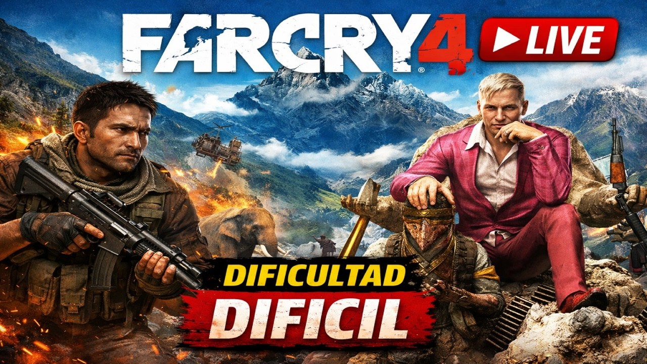 🔴 EN VIVO FAR CRY 4 😈 LA GUERRA TRANSFORMA A TODOS PT.6 #farcry4 #farcry #ubisoft