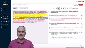 How to Complete a Complex LSAT Argument Using LawHub Logical Reasoning Drill Set 5