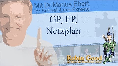 Gesamte Pufferzeit, Freie Pufferzeit - Netzplan
