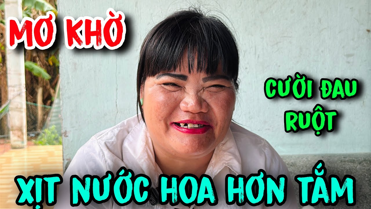 bất ngờ mơ khờ được tặng nước hoa #tuấnlaivung #mơkhờ 