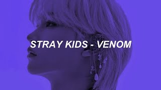 Stray Kids 스트레이키즈 - '거미줄 (VENOM)' Easy Lyrics