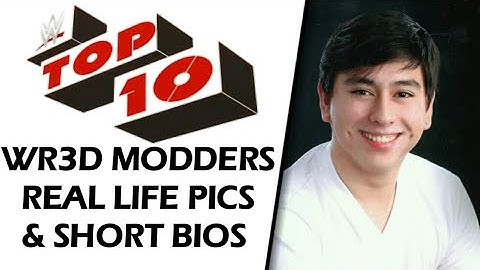 WR3D MODS | TOP 10 WR3D MODDERS REAL LIFE PICTURES AND SHORT BIOS | WR3D 2K MOD TRAILER
