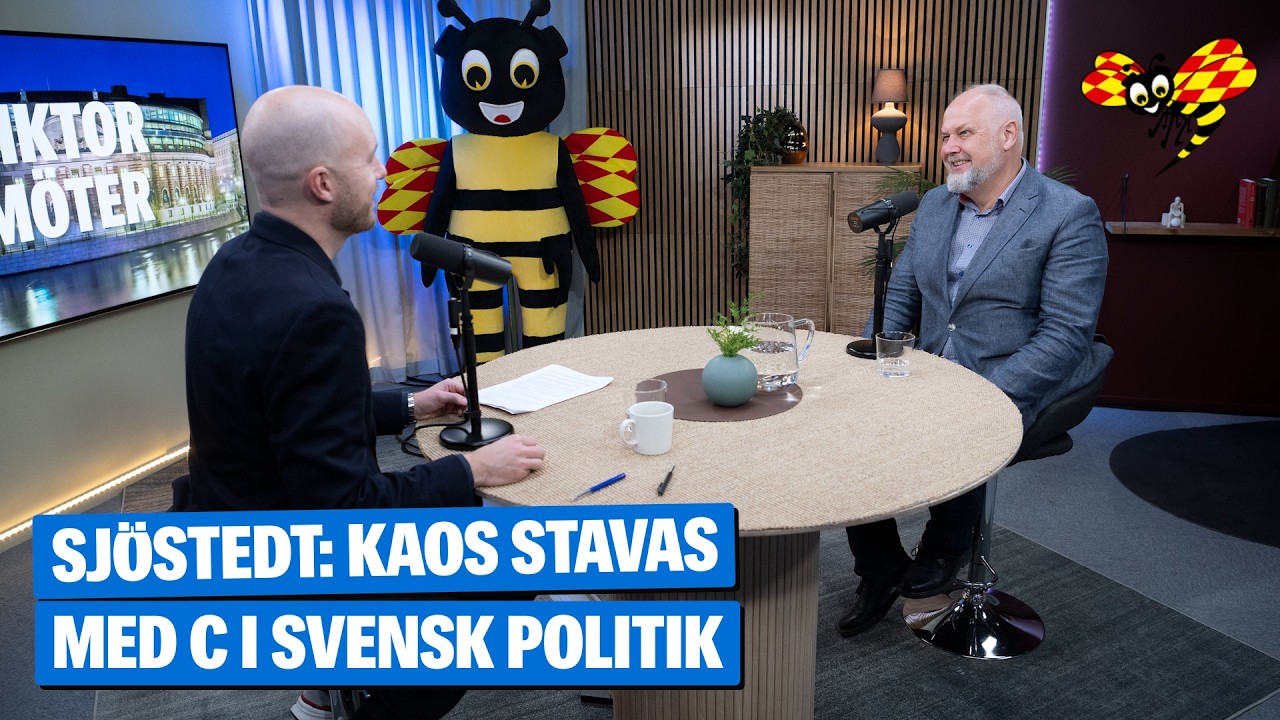 "Kaos stavas med C" – Jonas Sjöstedt i Viktor möter