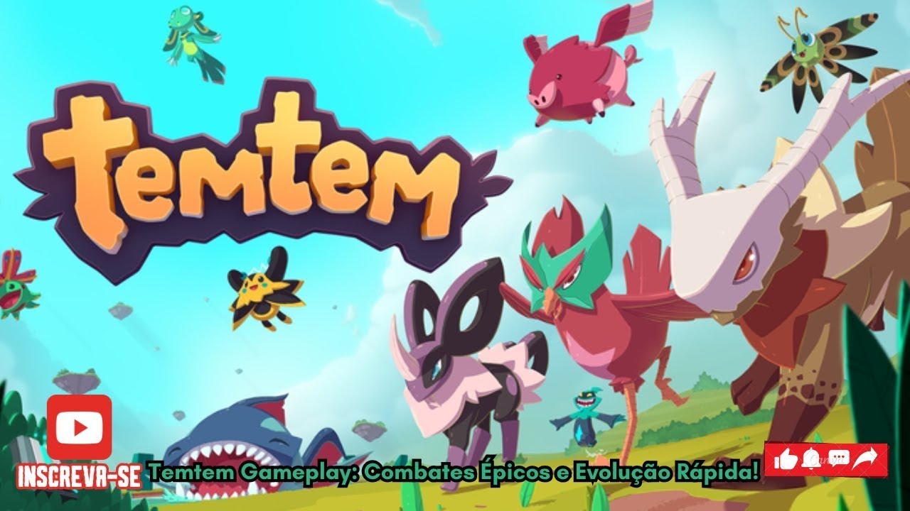 Temtem Gameplay: Combates Épicos e Evolução Rápida! #70