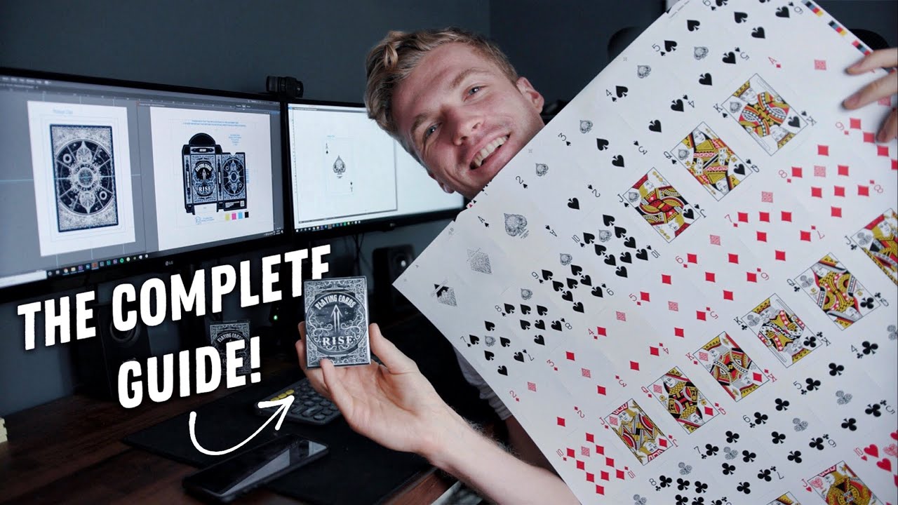 How To Make Your Own Custom Deck Of Playing Cards!! // Tutorial