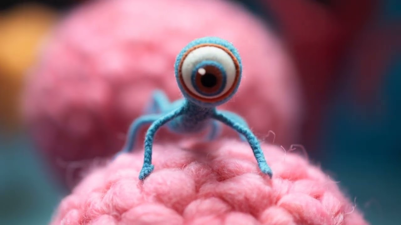 The Little Curious Neuron: Stop motion animation made with Freepik and Kling AI