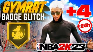 *NEW* NBA 2K23 INSTANT GYM RAT BADGE & GATORADE GLITCH UNLIMITED BOOST GLITCH FOR FREE