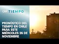 Bajan las temperaturas en el país ¿cuánto será la máxima en Santiago? | CNN Tiempo