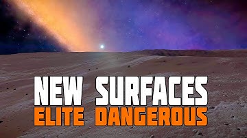 Elite: Dangerous - The New Planetary Surface Graphics in Deep Space