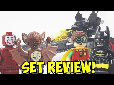 LEGO BATMAN MOVIE "Batmobile" Set Review 70905