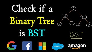 Check if a tree is bst or not