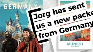 Jorg sent Mark a new package of postcards, see what he unearths.  #postcards #philately #unboxing