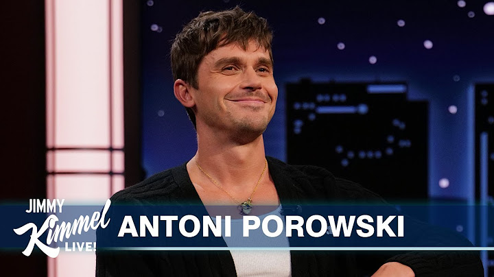 Antoni Porowski on Looking Through People’s Refrigerators & Eating WAY too Much in Italy