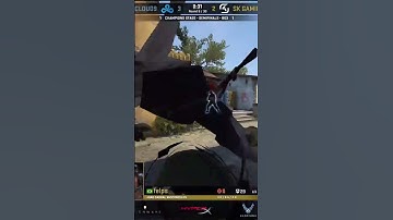 SKADOODLE TAKES DOWN TWO WITH USP, ALLOWING STEWIE2K #Cloud9 #SK #csgo #shorts #viral