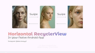 How to create Horizontal RecyclerView in Android Studio | Kotlin | Hindi | Latest | Take it Easyy