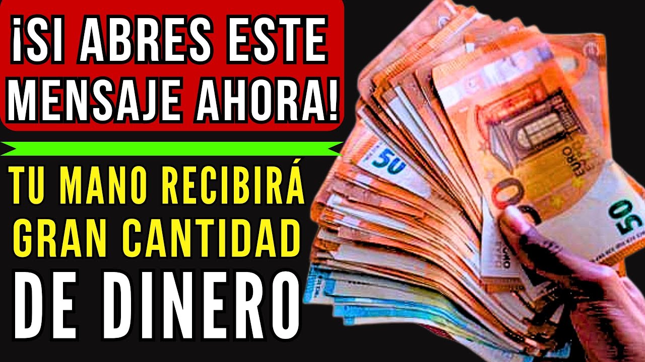 💌 SI ABRES ESTE MENSAJE AHORA TU MANO RECIBIRÁ GRAN CANTIDAD DE DINERO ...