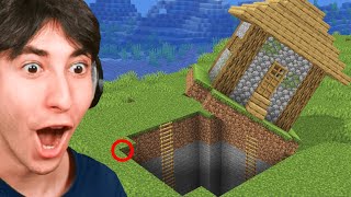 I Found a Villager's Secret Base in Minecraft