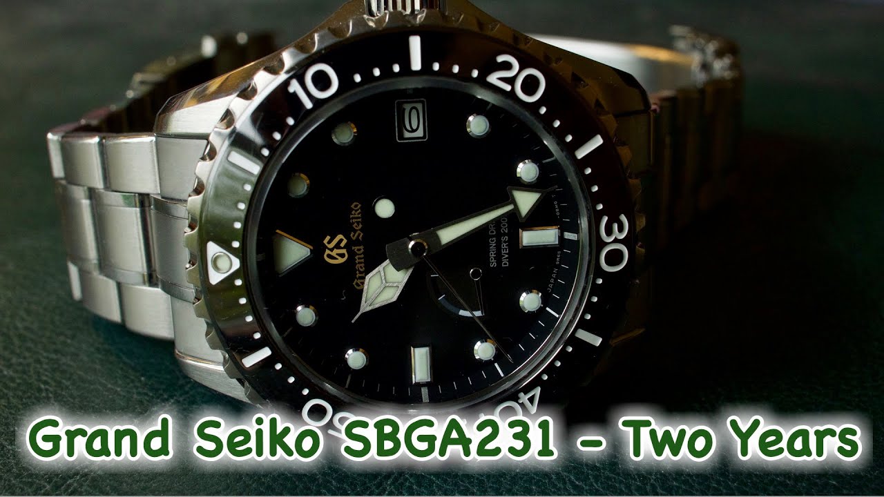 Grand Seiko SBGA231 After Two Years Still The BEST in 4k UHD - YouTube