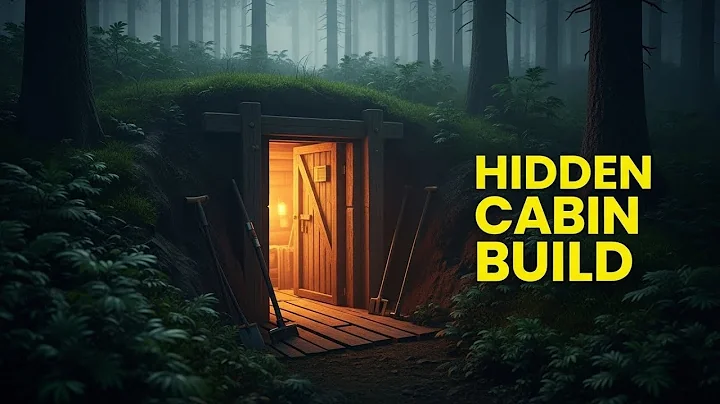 He Builds a Hidden Underground Cabin Deep in the Forest @RuslaninTheWoods