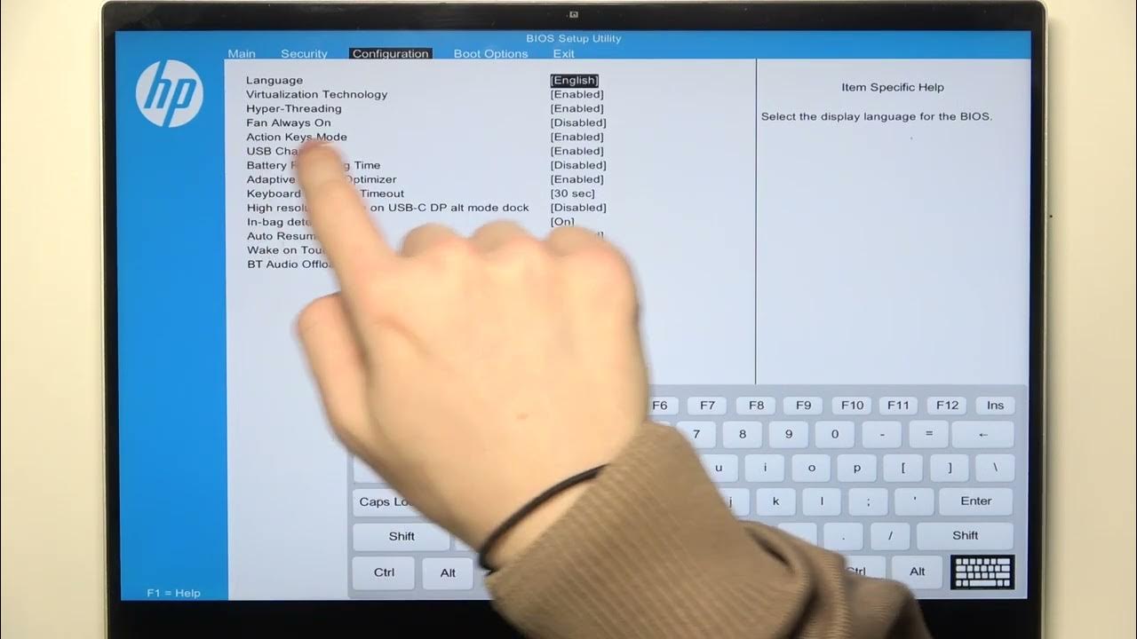 how-to-enable-usb-charging-on-hp-envy-x360-youtube