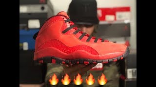 JORDAN'S MOST LIMITED SNEAKER OF 2018!!!JORDAN 10(STEVE WEIBE)ONLY 230 PAIRS!!!THESE ARE FIRE!!
