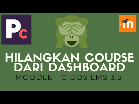 Hilangkan course lama dari dashboard LMS CIDOS 3.5 | Moodle