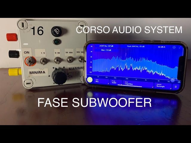 Ultra-low frequency Rotary Subwoofer Testing with oscilloscope YouTube