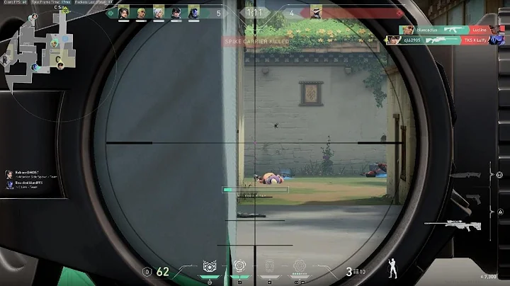 Insane OP ace, but didn't win the round