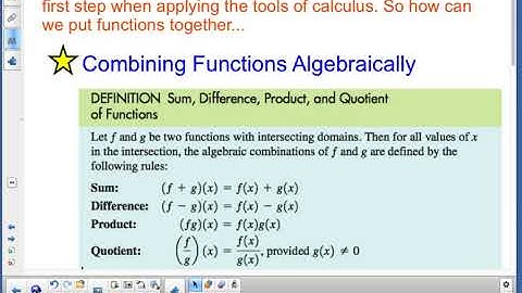 PreCalc 1 4 Day 1 Class Notes Video