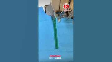 How to make a placket zipper